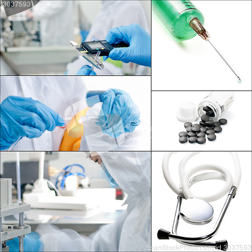 Image of medical collage