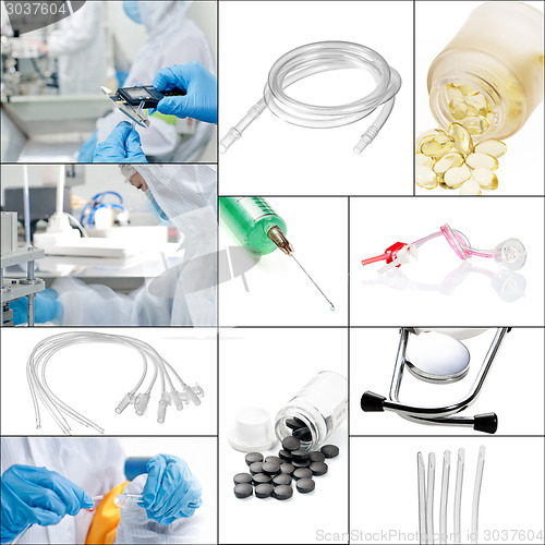 Image of medical collage