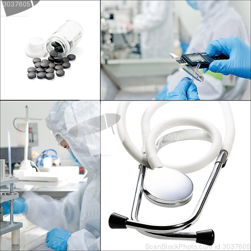 Image of medical collage