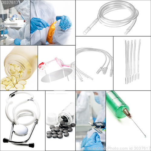 Image of medical collage