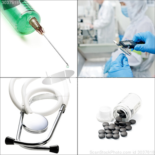 Image of medical collage