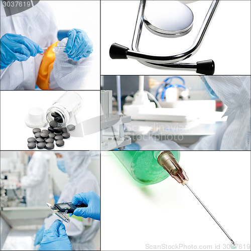 Image of medical collage