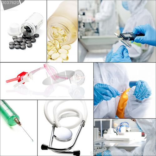 Image of medical collage
