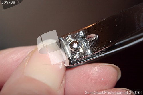 Image of nails being clipped