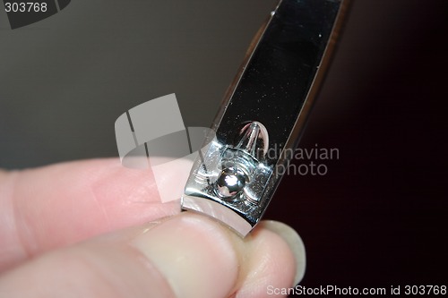 Image of nails being clipped