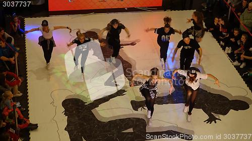 Image of Children participating in "Dancing tournament" 