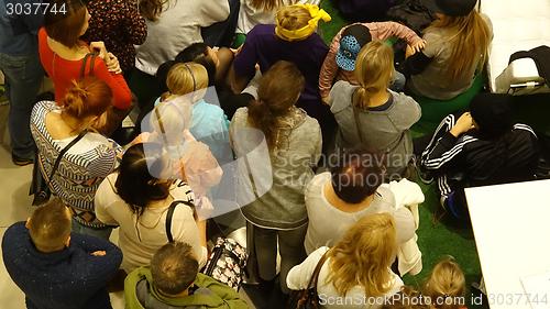 Image of Children participating in "Dancing tournament" 