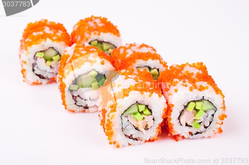 Image of sushi roll 