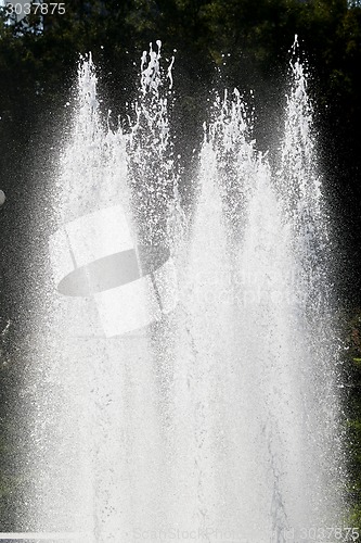 Image of beautiful fountains
