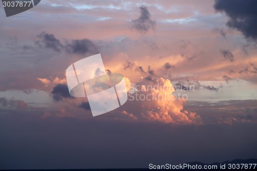 Image of beautiful sunrise