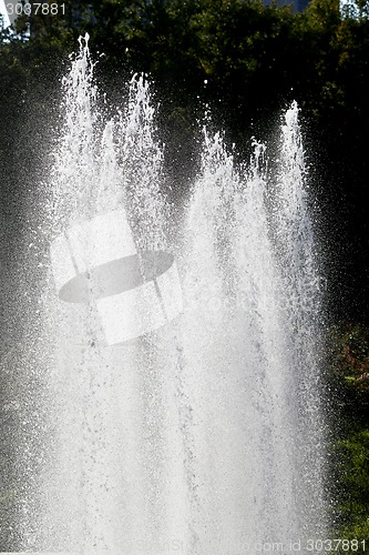 Image of beautiful fountains