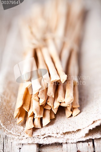 Image of bread sticks grissini torinesi 