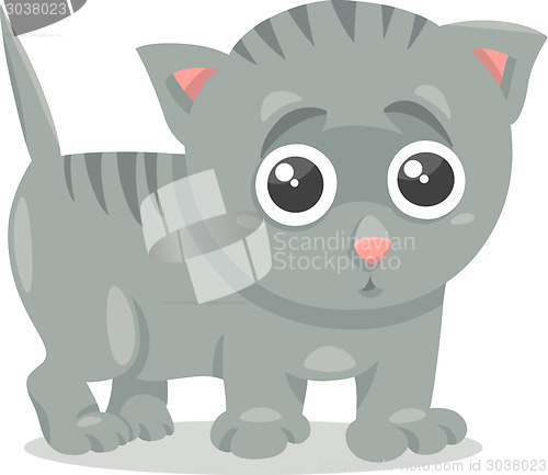 Image of kitten character cartoon illustration