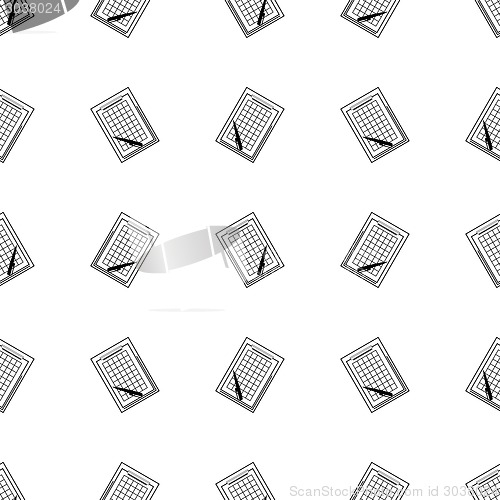 Image of Monochrome vector background for clipboard