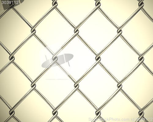 Image of the wire fence