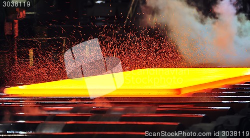 Image of hot rolling mill