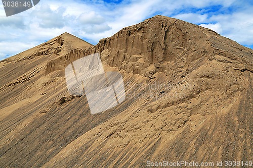 Image of Hills of Construction Sand