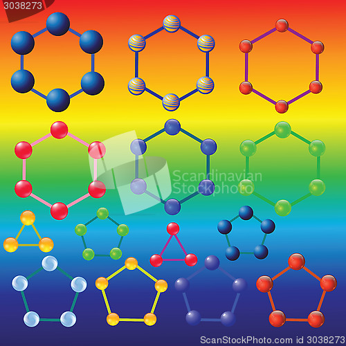 Image of molecules