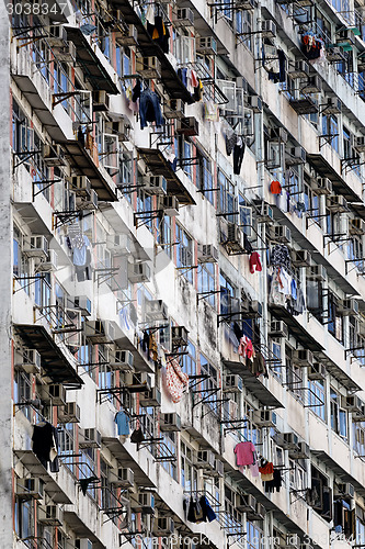 Image of Old apartments in Hong Kong