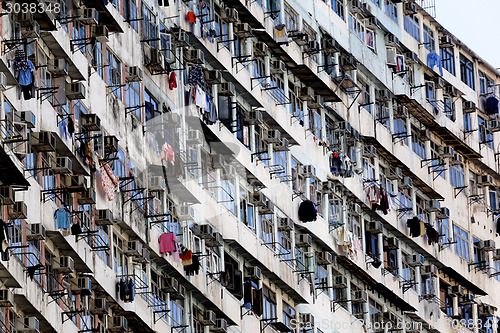 Image of Old apartments in Hong Kong