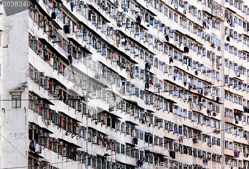 Image of Old apartments in Hong Kong