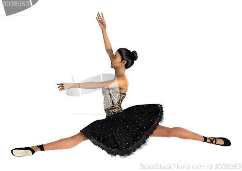 Image of Asian Female Ballet Dancer