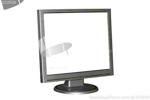 Image of Isolated LCD monitor