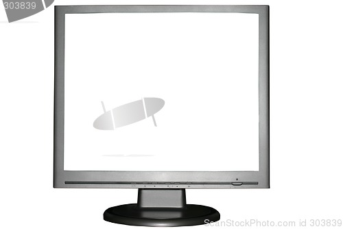 Image of Isolated LCD monitor