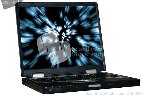 Image of Isolated laptop