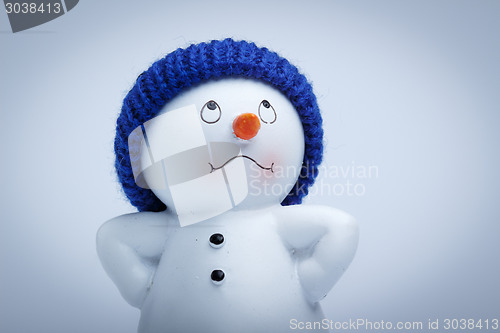 Image of Cheerful snowman