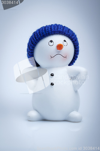 Image of Cheerful snowman