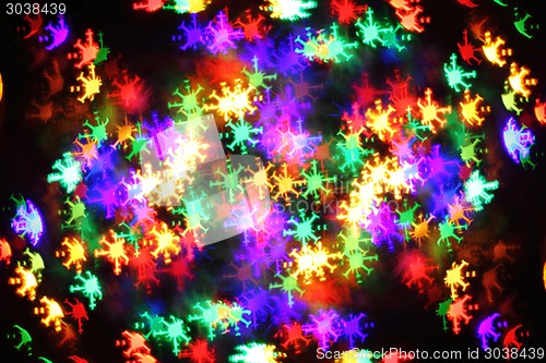 Image of abstract christmas background