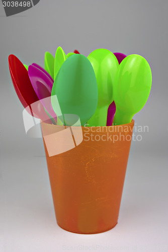 Image of Plastic Spoons
