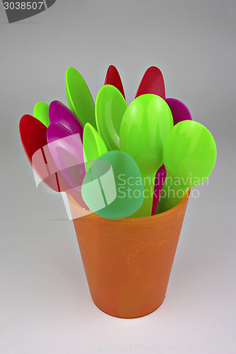 Image of Plastic Spoons