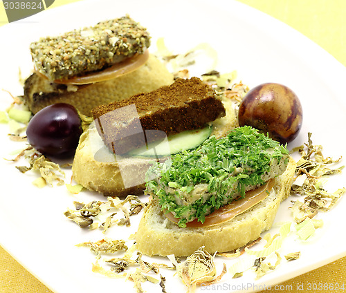 Image of  Liver pate slices