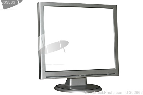 Image of Isolated LCD monitor