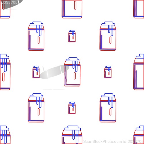 Image of Vector background for drink can