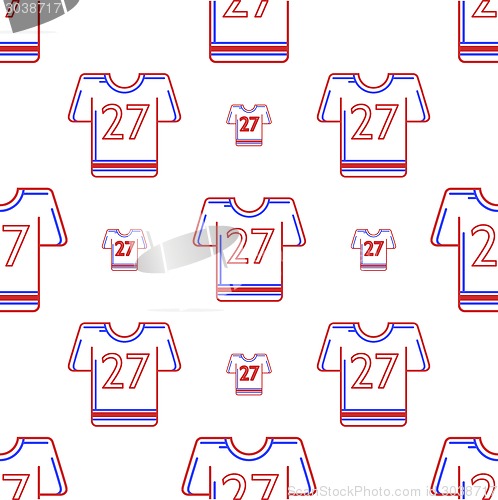 Image of Vector background for American football uniform