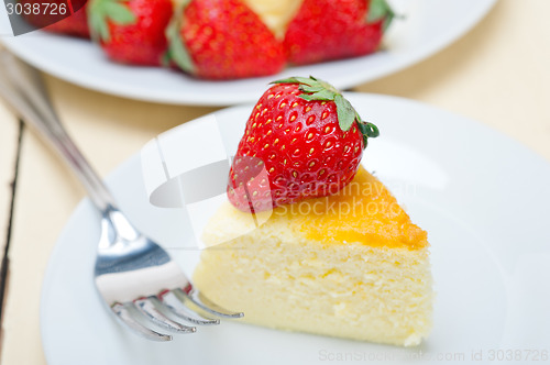 Image of heart cheesecake