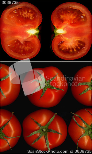 Image of tomatoes collage