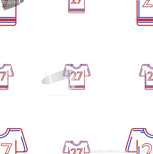 Image of Vector background for American football uniform