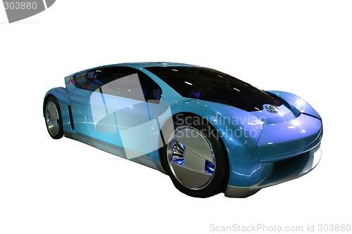 Image of Toyota concept car on the Taipei 2004 motor show