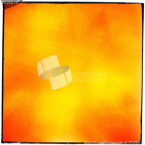 Image of Abstract red yellow grained film strip