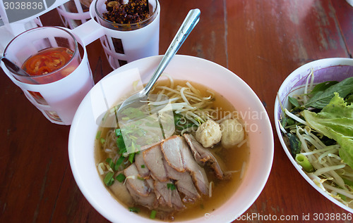 Image of noodle soup