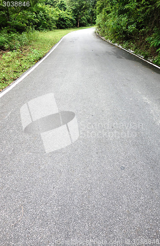 Image of empty road