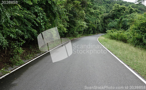Image of empty road