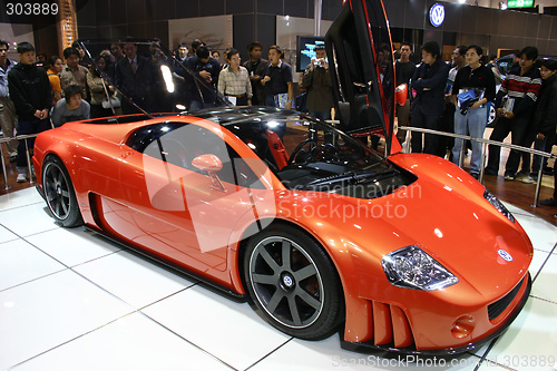 Image of Volkswagen concept car on the Taipei 2004 motor show