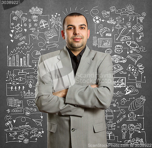Image of man life concept