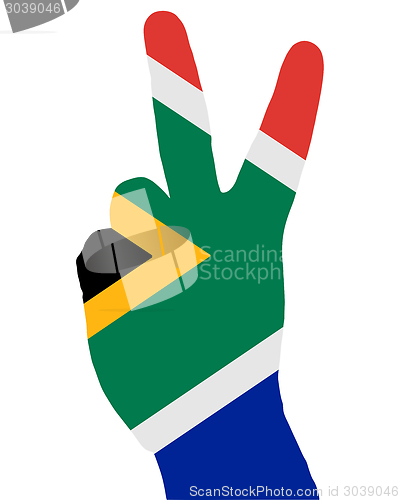 Image of South African finger signal