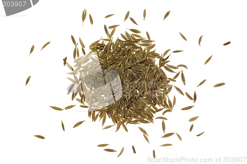 Image of Pile of cumin seeds

